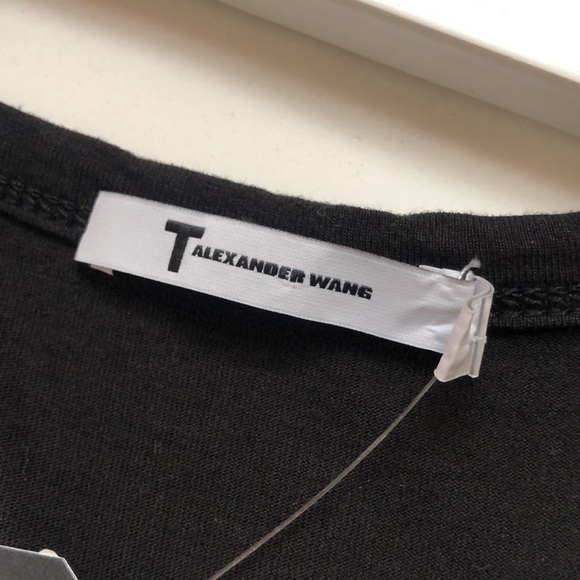 T by Alexander Wang Black Classic Pocket Tank - Picture 8 of 9